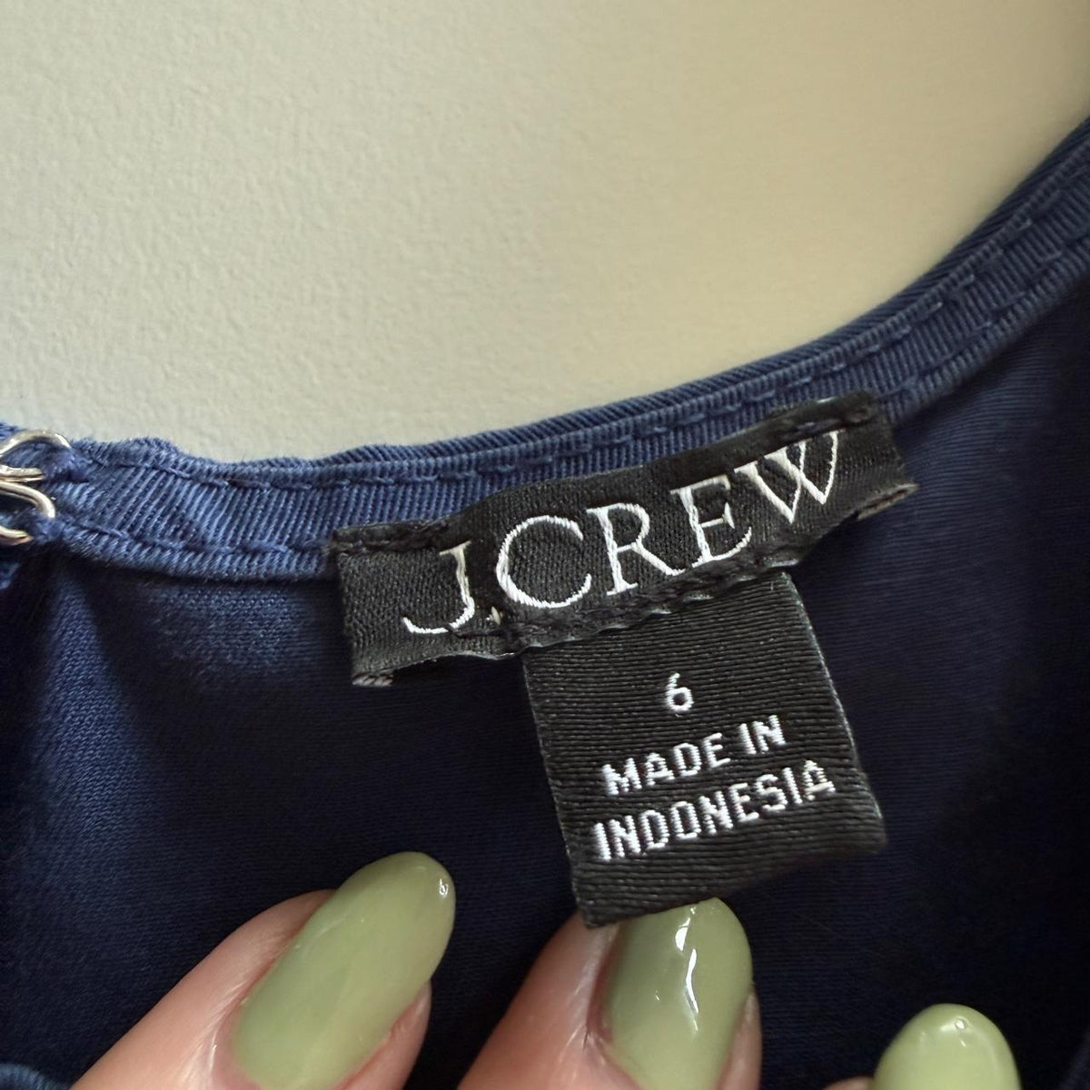 J. Crew Strapless Blue Midi Dress Casual Corporate Back to School