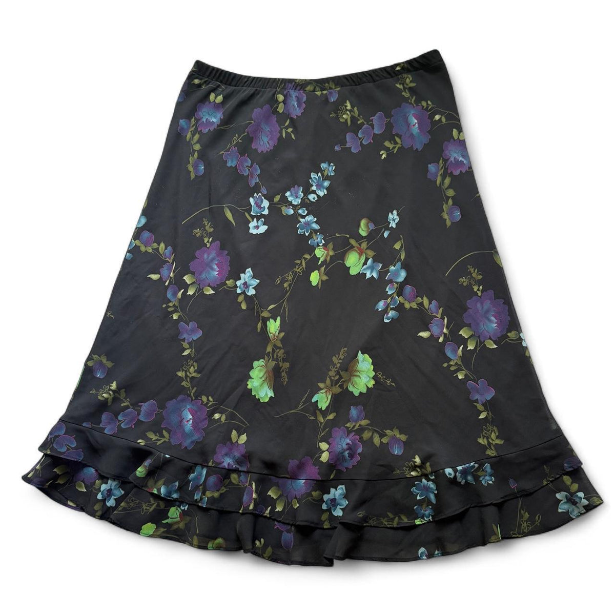 R&K Originals Floral Midi Skirt Fairycore Cottagecore