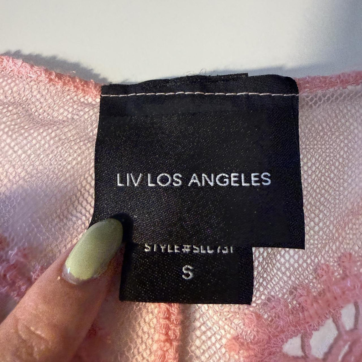 Liv Los Angeles Whimsical Pink Cover Up Bed Jacket Bohemian Festival Coquette