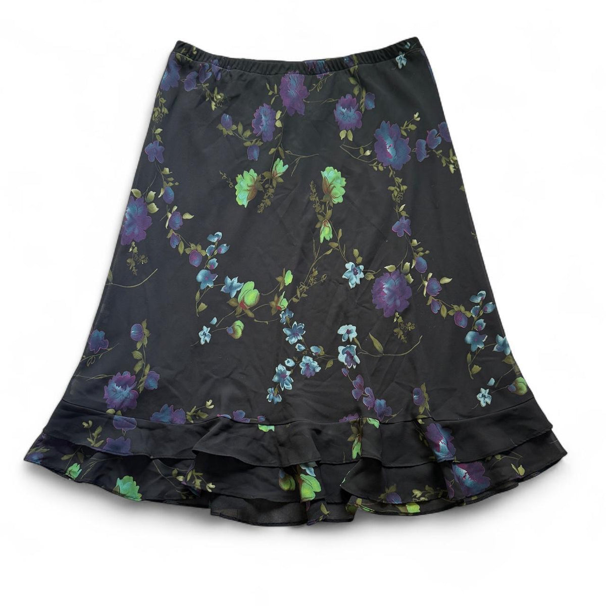 R&K Originals Floral Midi Skirt Fairycore Cottagecore