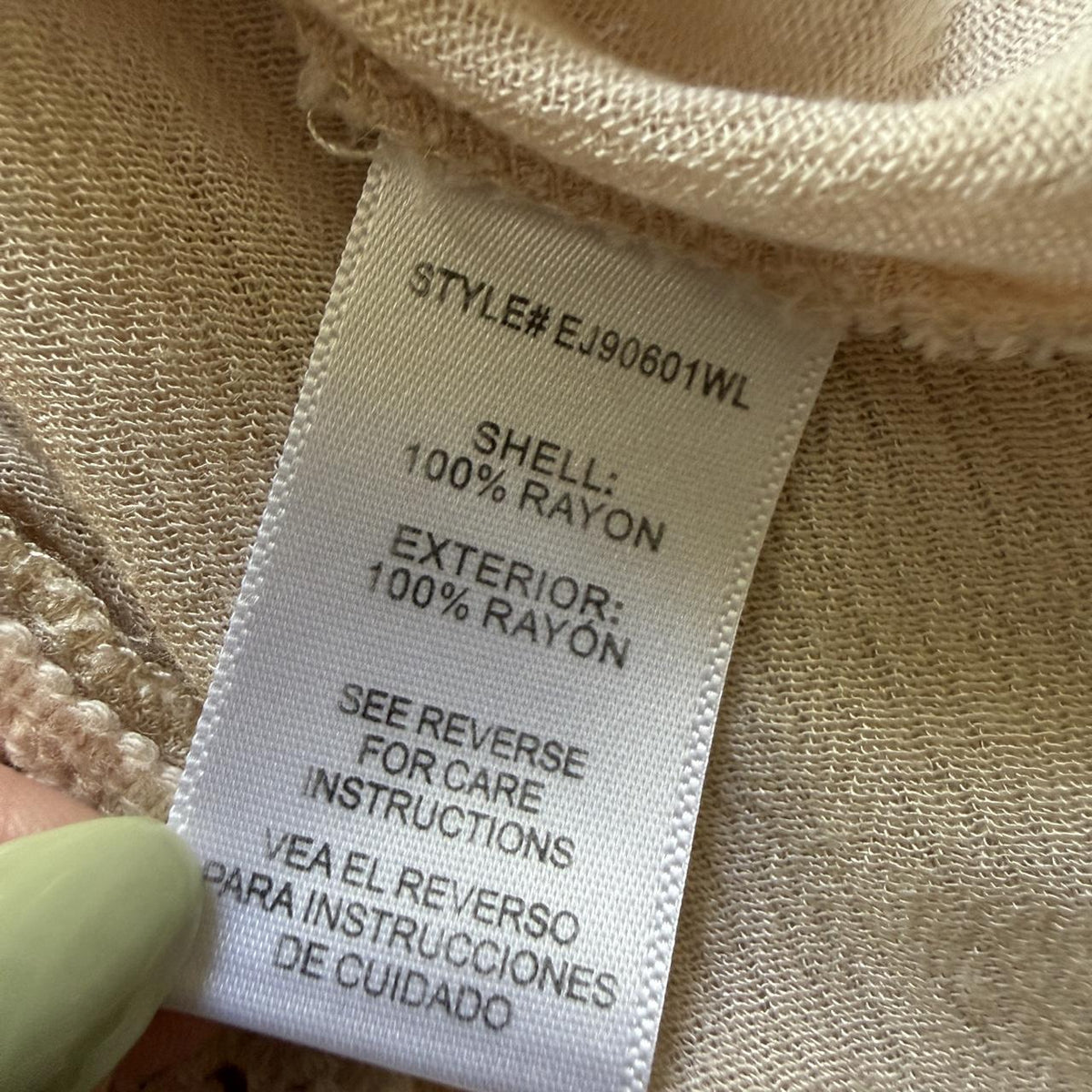 En Creme Bohemian Coquette Lightweight Layering Cardigan