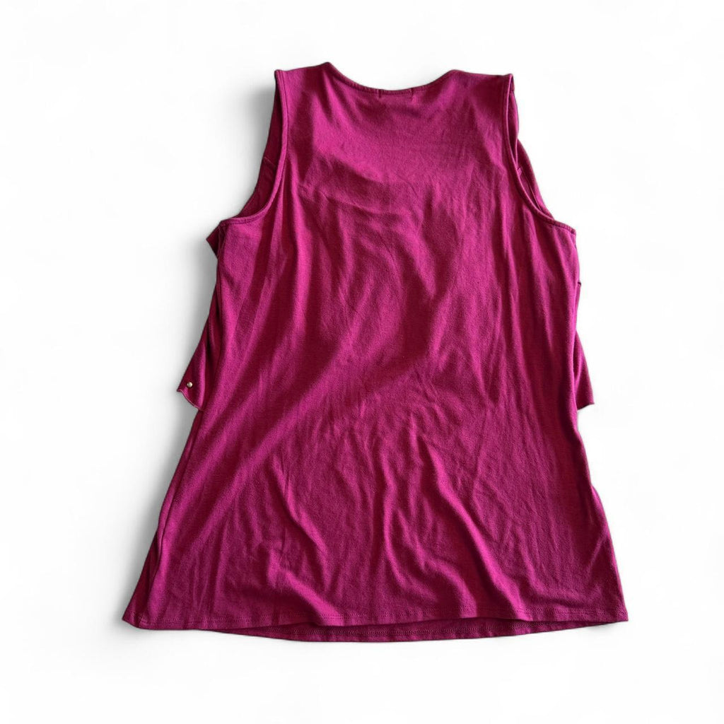 Cocomo Y2K Inspired Beaded Rhinestone Detail Ruffle Tank Top Fairycore Girly