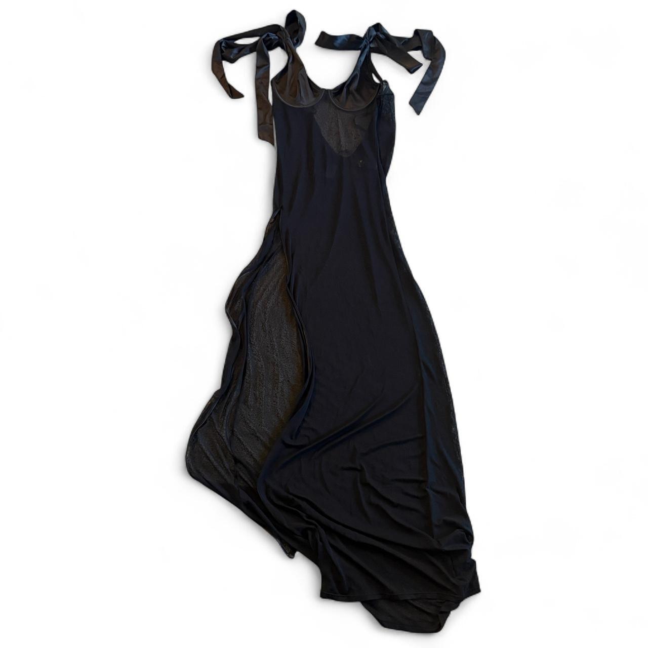 NWT Rare Frederick’s of Hollywood Sheer Melrose Maxi Dress