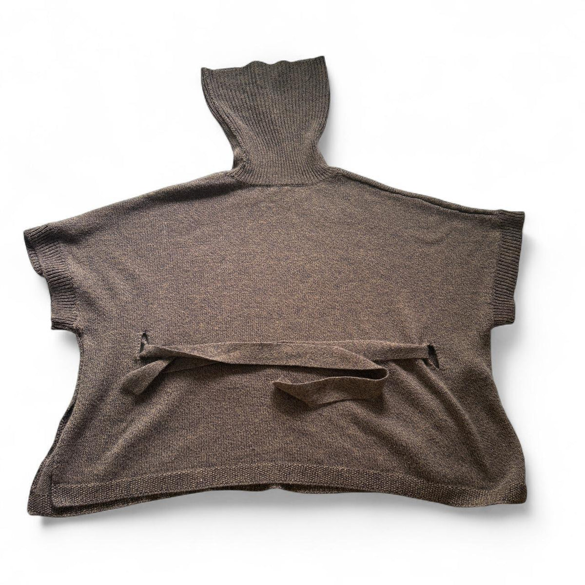 H&M Belted Knit Tunic Turtleneck Sweater Dress