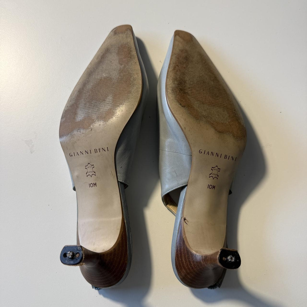 Gianni Bini Rococo Kitten Heels Bow Detail Marie Antoinette