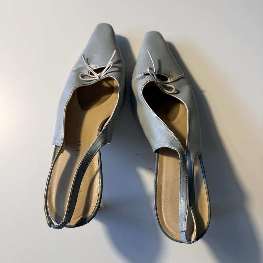 Gianni Bini Rococo Kitten Heels Bow Detail Marie Antoinette