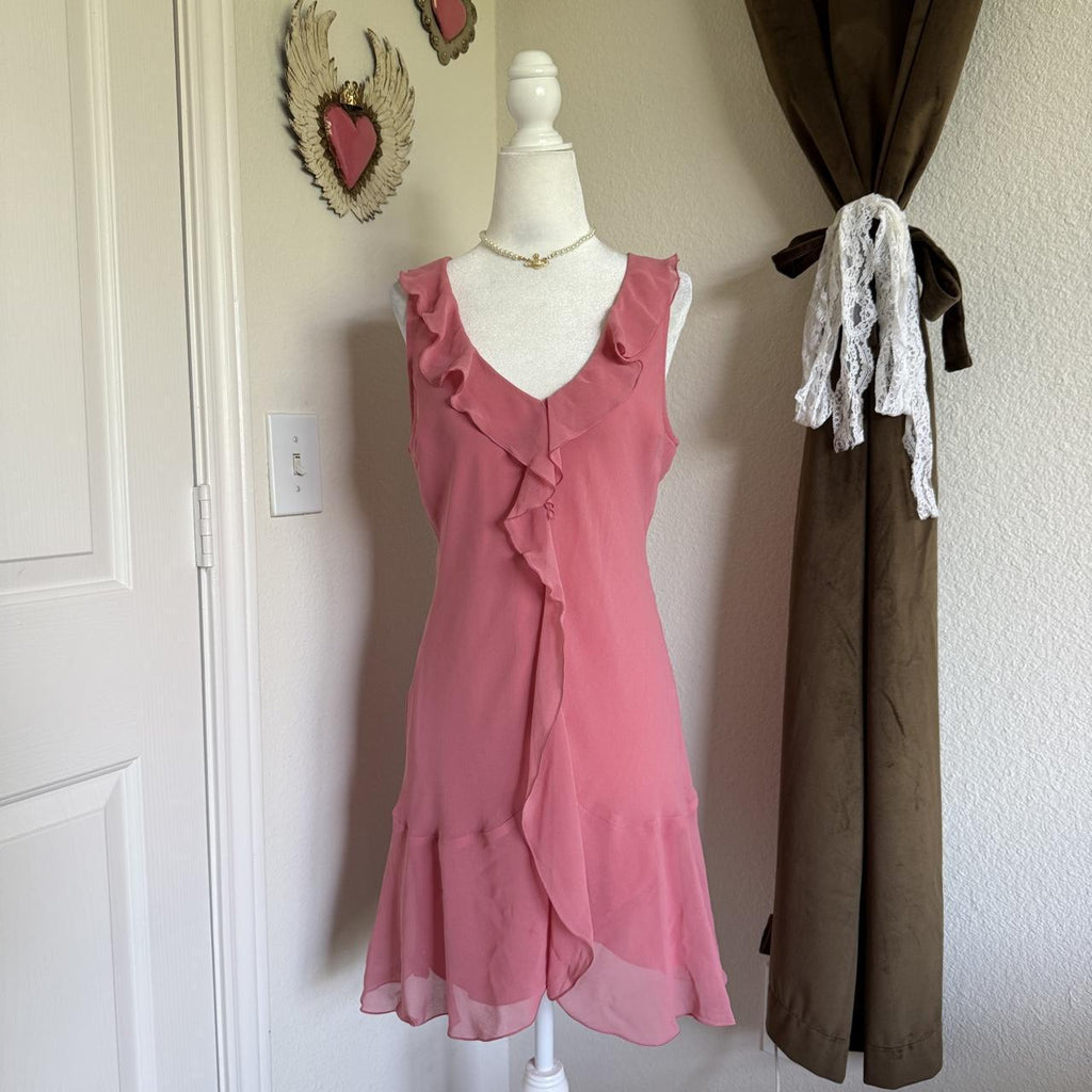 Wilfred Aritzia Hera Dress Ballerina Coquette Romantic Frilly Fairy