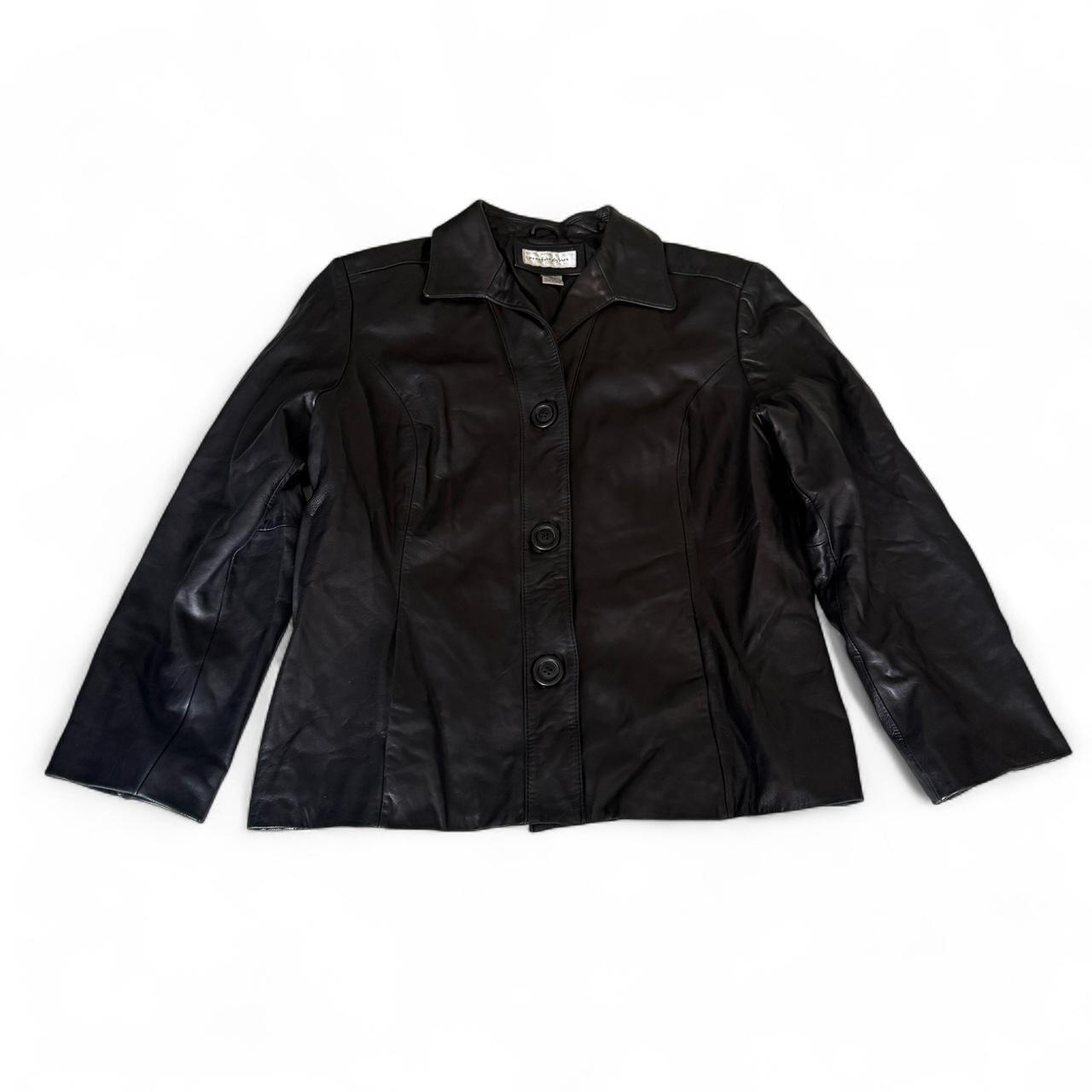 1990’s Genuine Lamb Skin Preston & York Leather Jacket