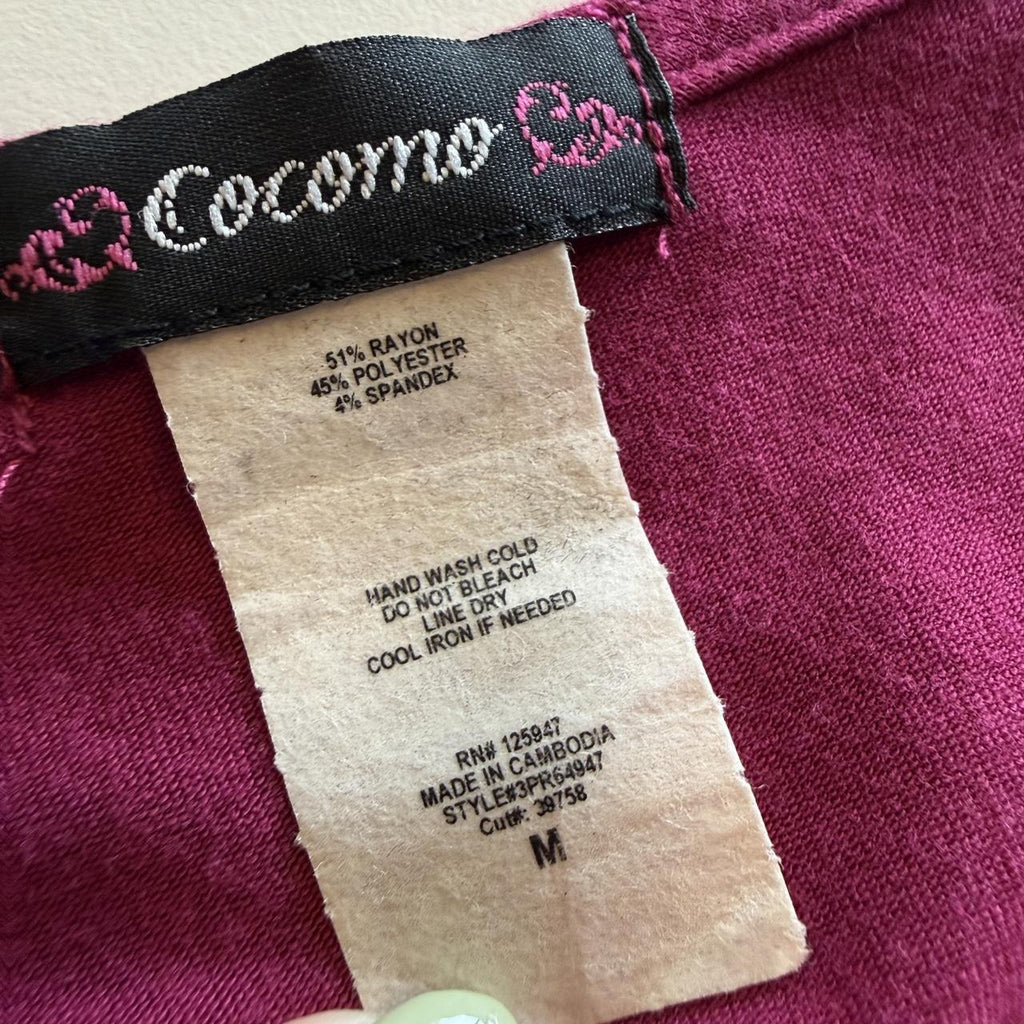Cocomo Y2K Inspired Beaded Rhinestone Detail Ruffle Tank Top Fairycore Girly