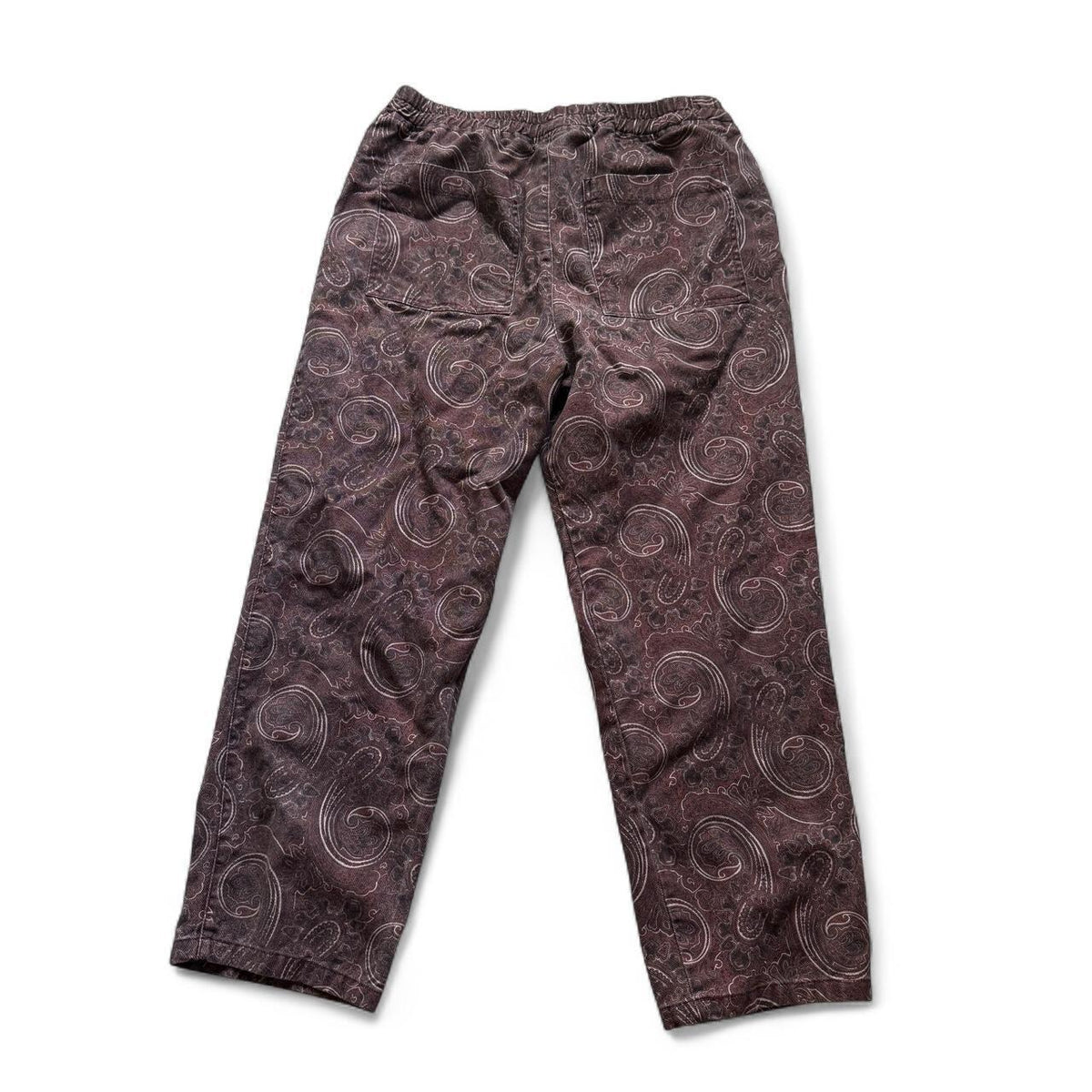 Zara Boho Paisley Drawstring Trousers Cottagecore Fall