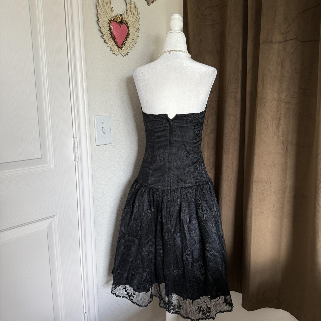 Vintage 1990s Jessica McClintock for Gunne Sax Drop Waist Tutu Gown