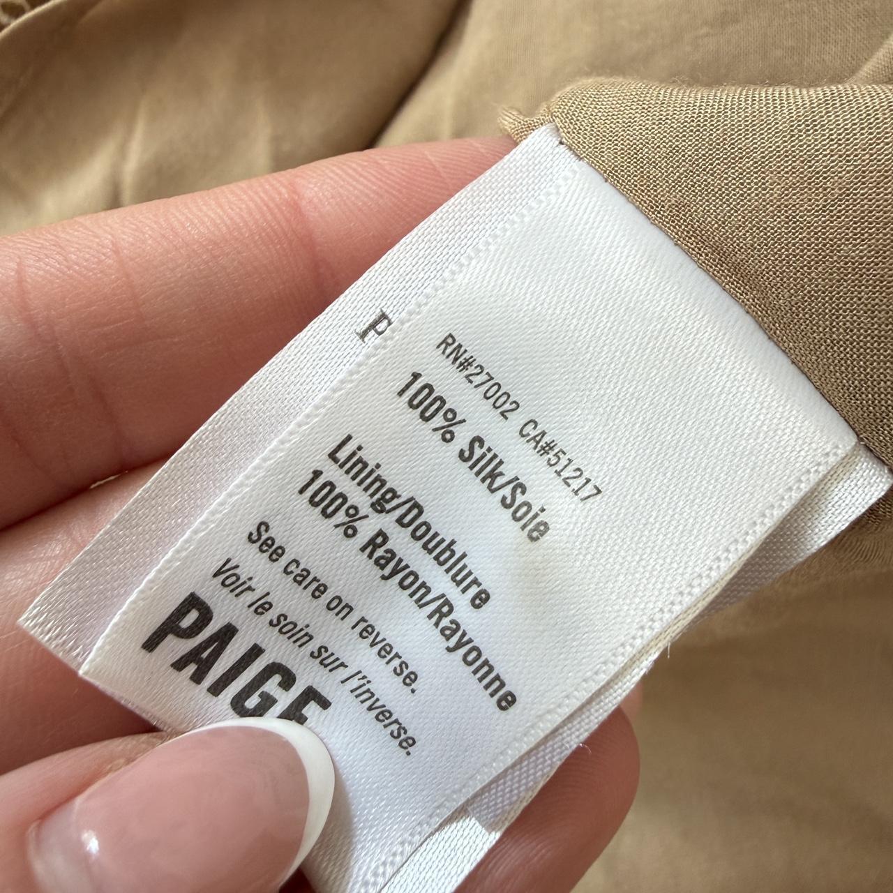 Paige Designer Tia Mini Dress Brand NWT Retails $299