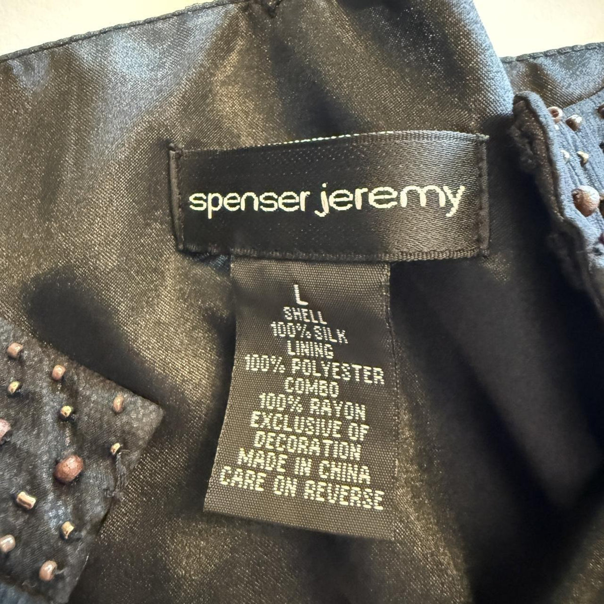 Silk Spenser Jeremy Y2K 1990s Vintage Tank Top Ruffled Hem