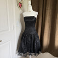 Vintage 1990s Jessica McClintock for Gunne Sax Drop Waist Tutu Gown