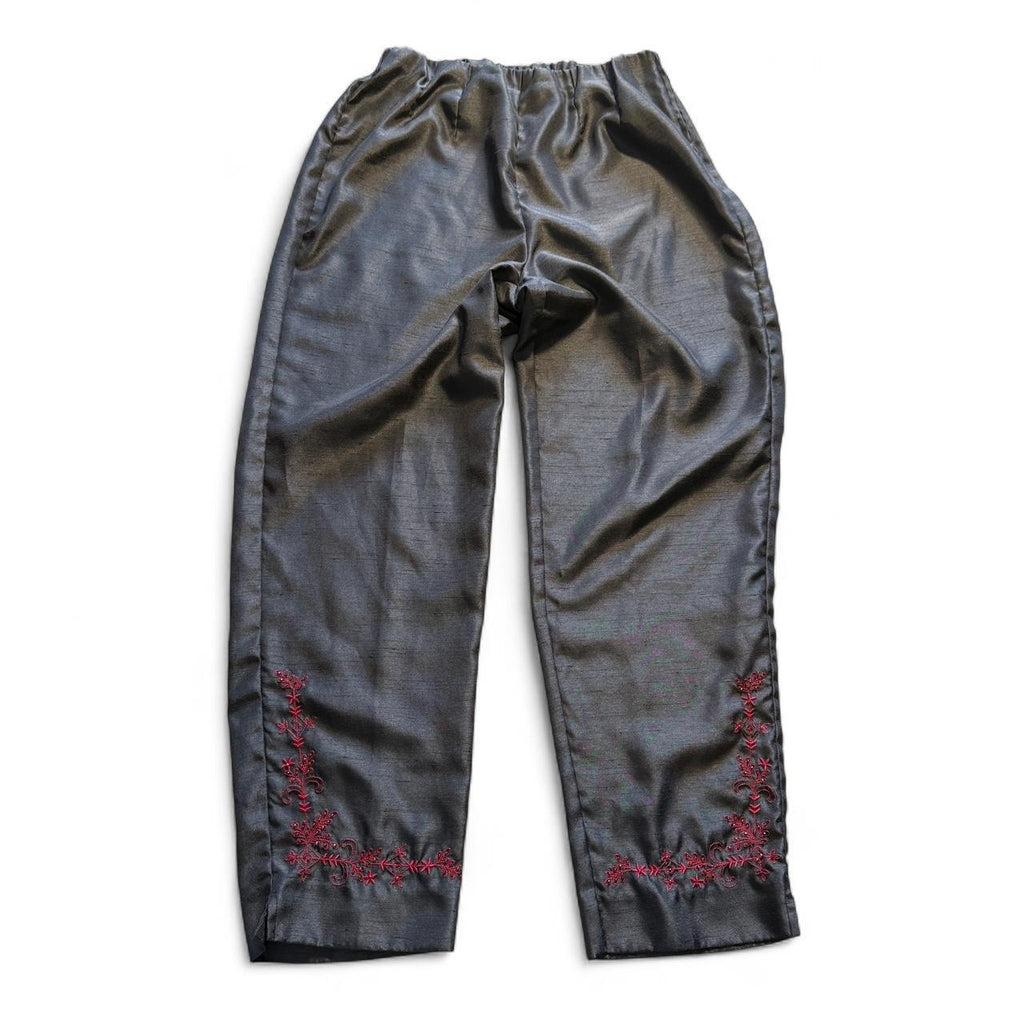 Sag Harbor Vintage Trousers with Beaded Sequin Detail