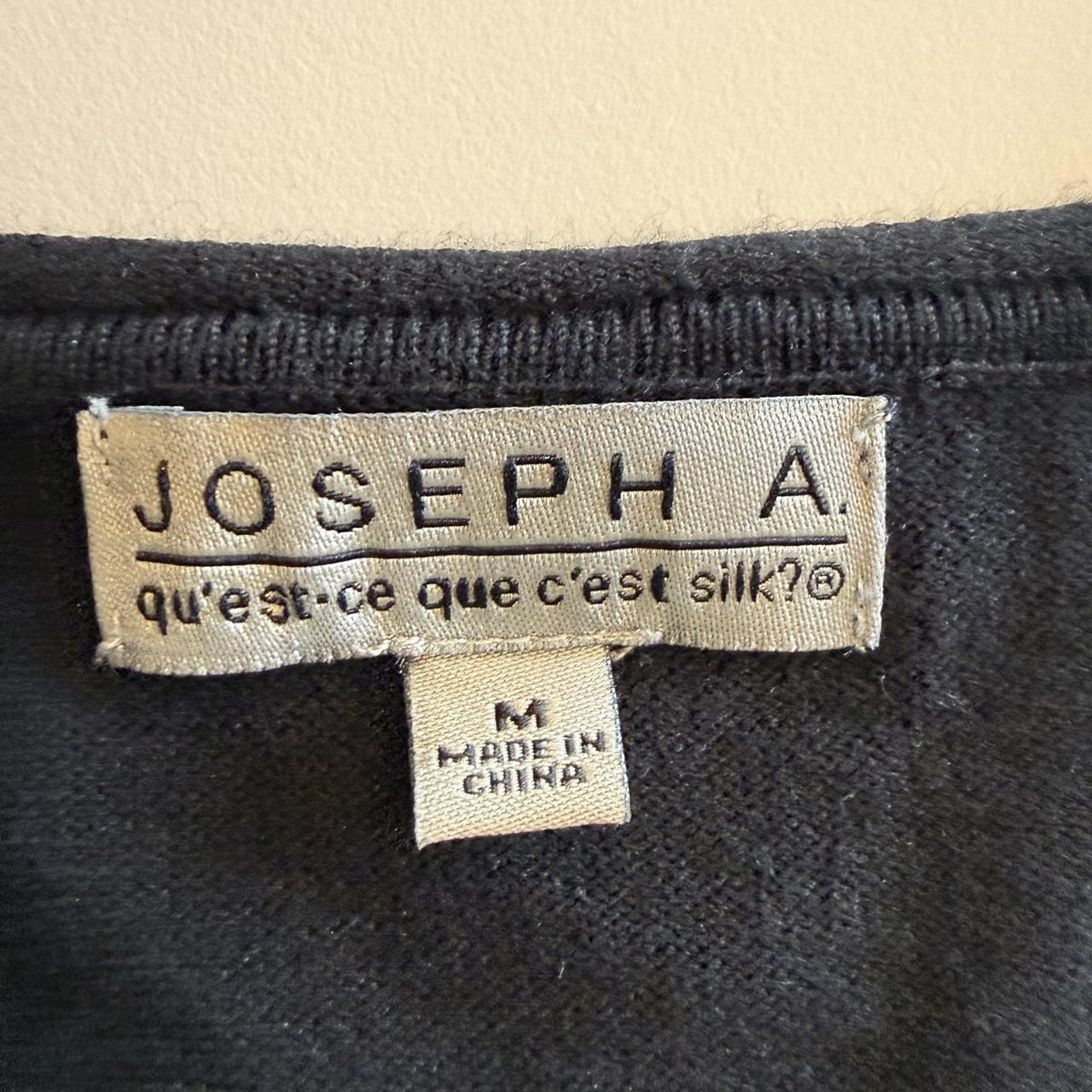 Joseph A. Grommet Detail Cold Shoulder Sweater