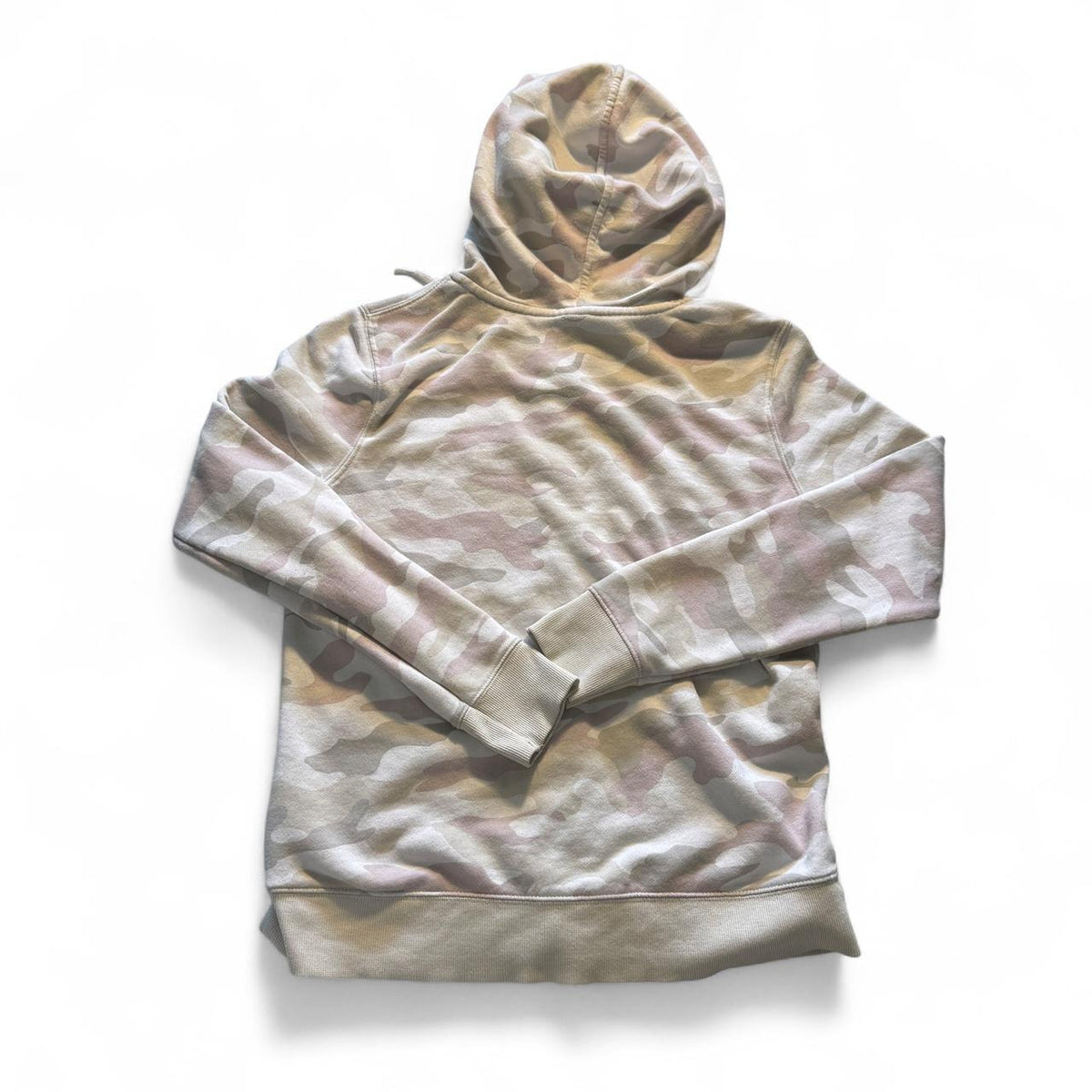 Old Navy Pink Camo Hoodie Zip Up Size Medium