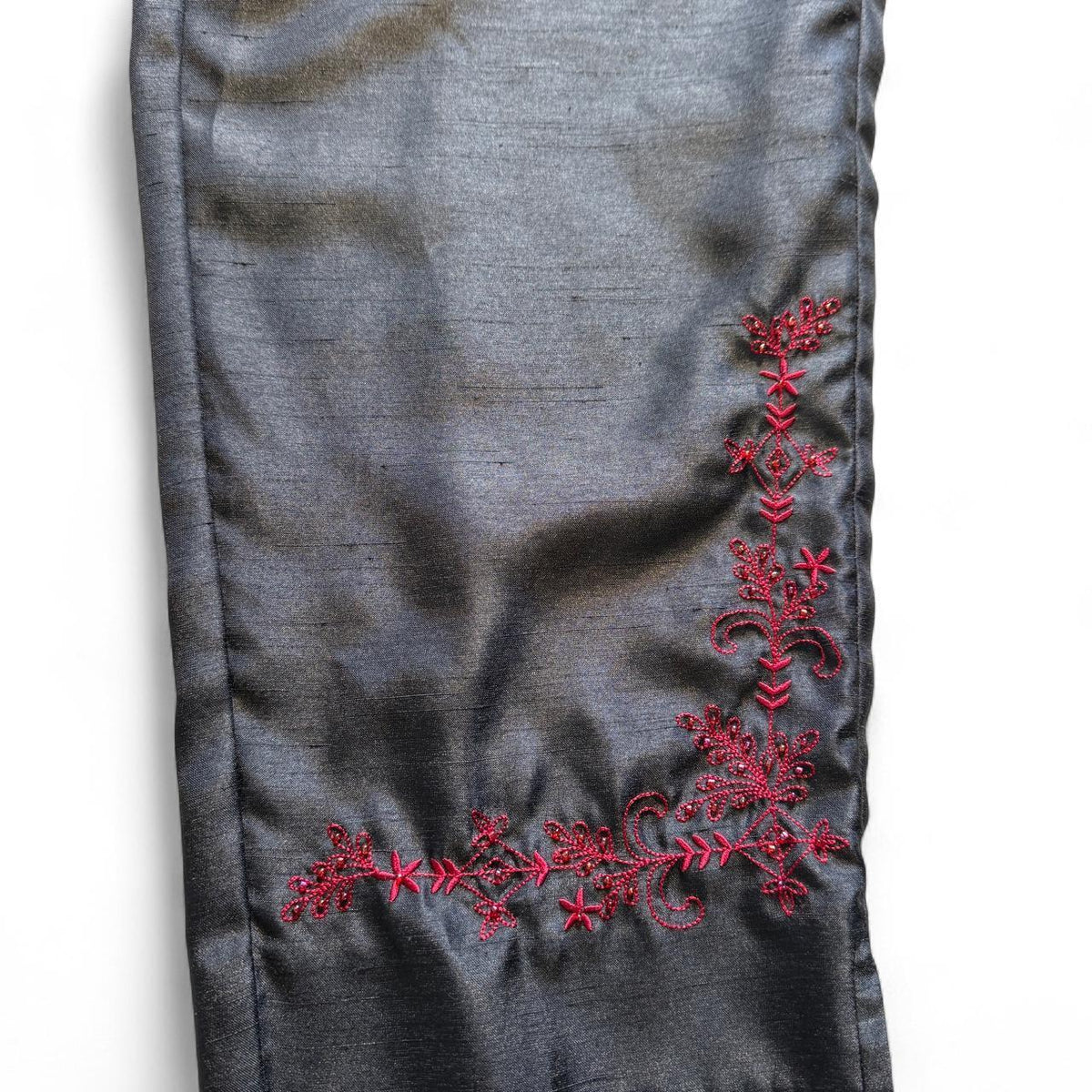 Sag Harbor Vintage Trousers with Beaded Sequin Detail