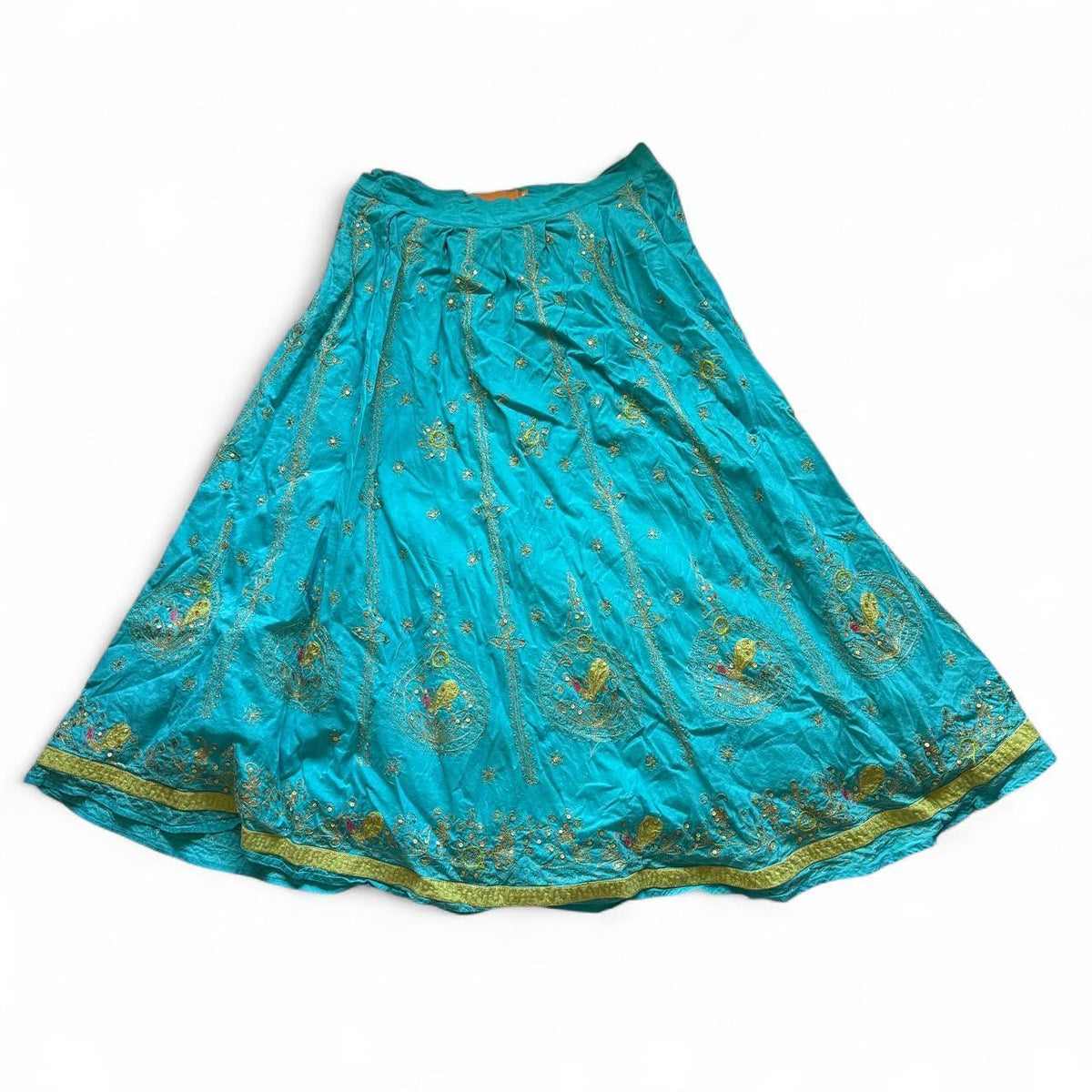 Sweet by Miss Me Vintage Y2K Boho Fairycore Ethereal Beaded Maxi Skirt