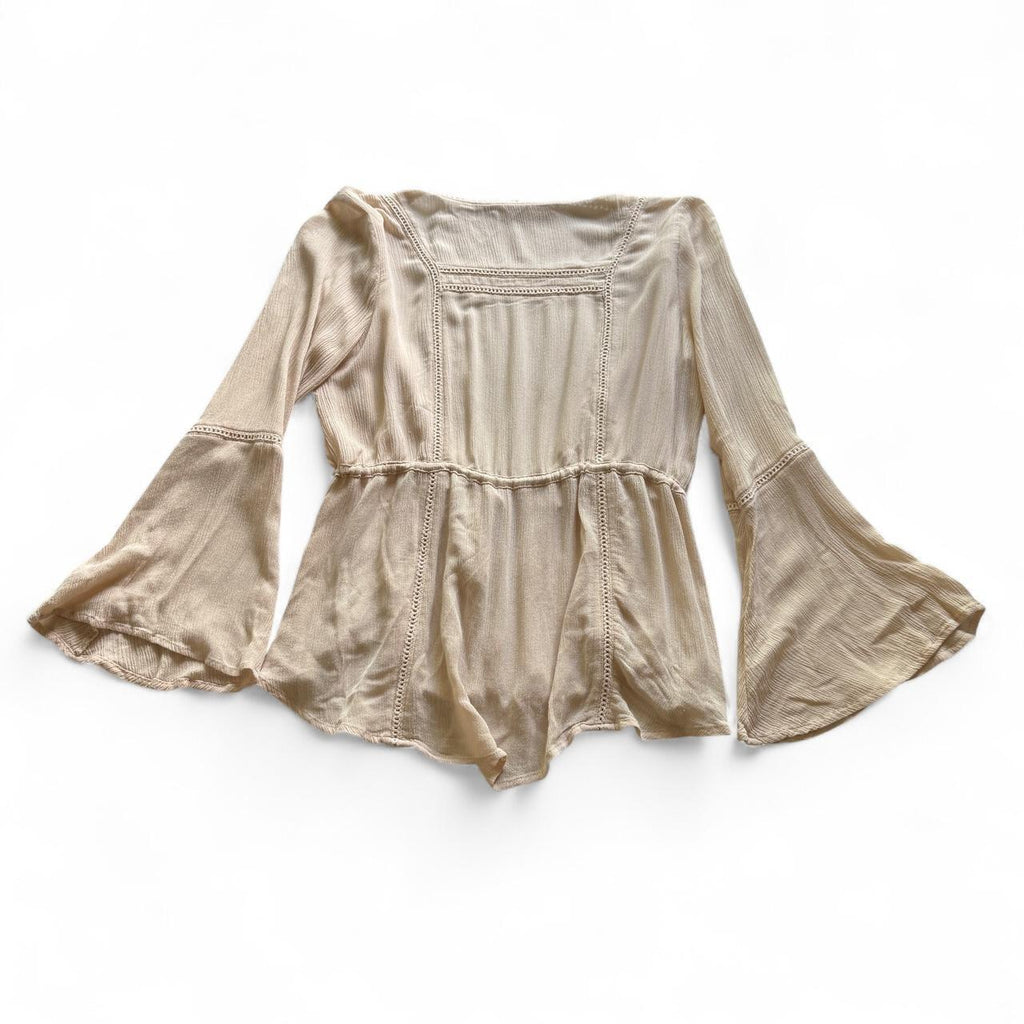 En Creme Bohemian Coquette Lightweight Layering Cardigan