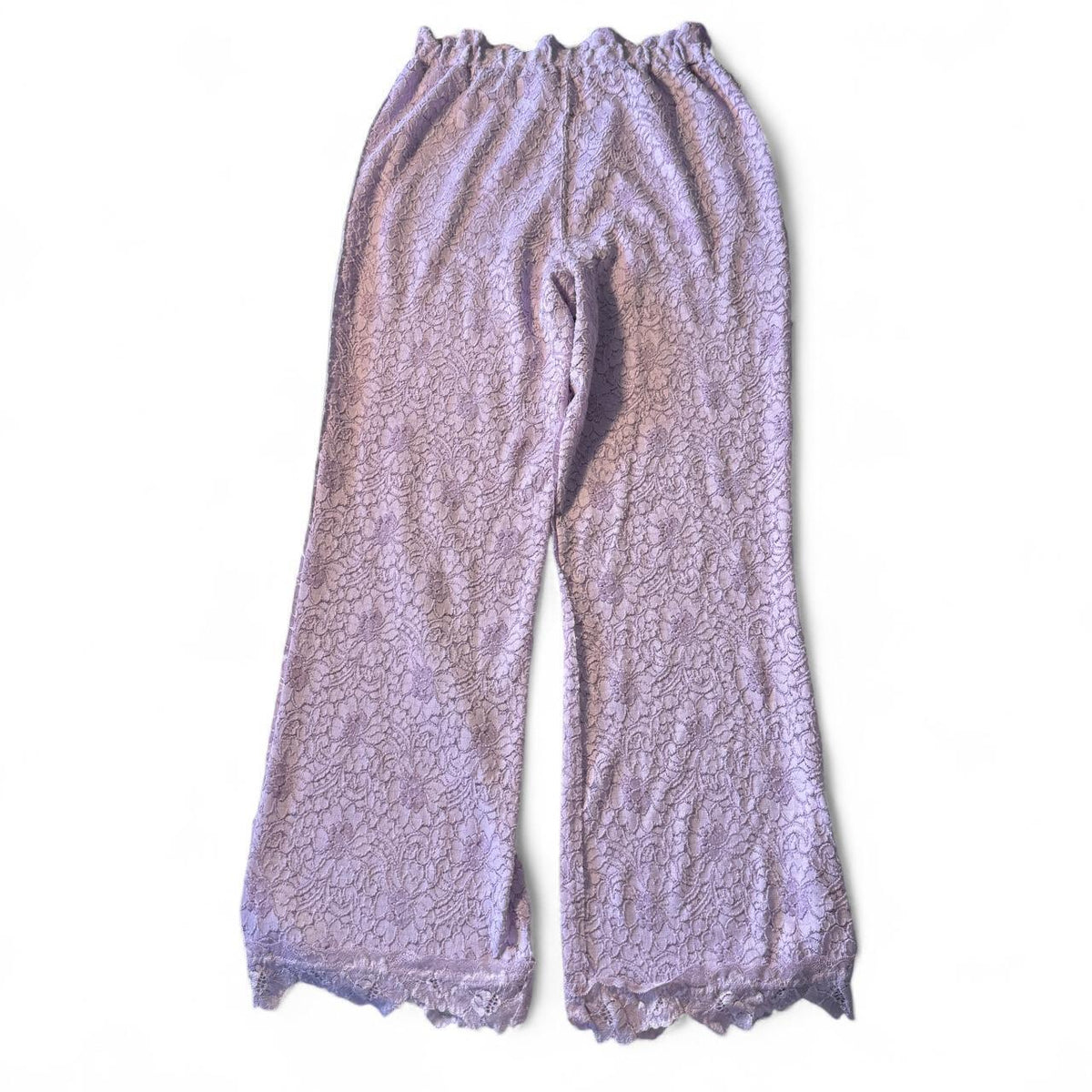 Free People Intimates Lilac Lace Trousers Sz Small