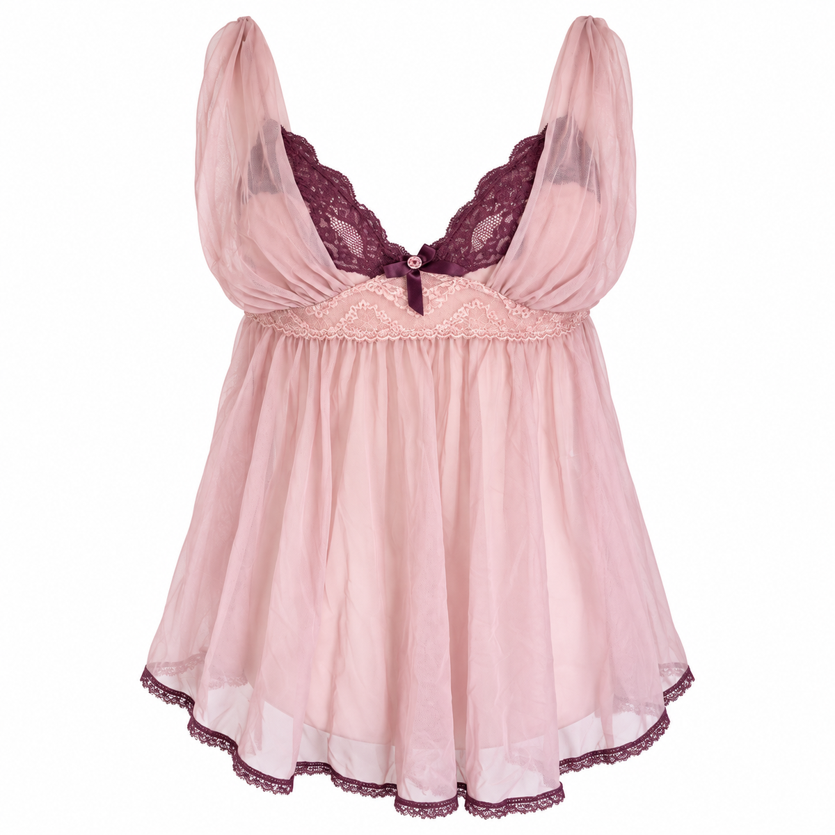 Y2K Victoria’s Secret Sexy Little Things Babydoll Lingerie Top