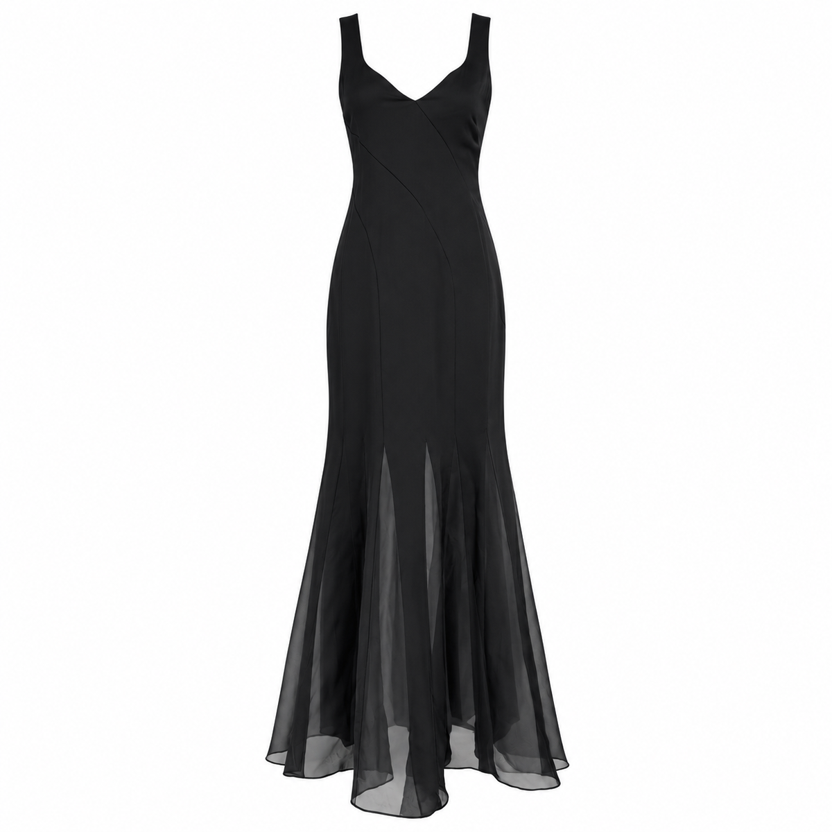 Hugo Boss Donabelli Black Evening Gown Dress Brand NWT Size US 2 / EU 34