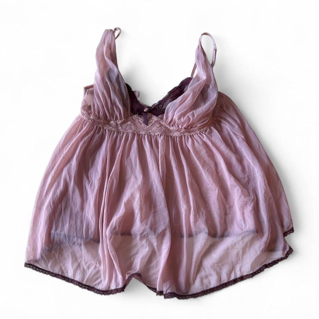 Y2K Victoria’s Secret Sexy Little Things Babydoll Lingerie Top