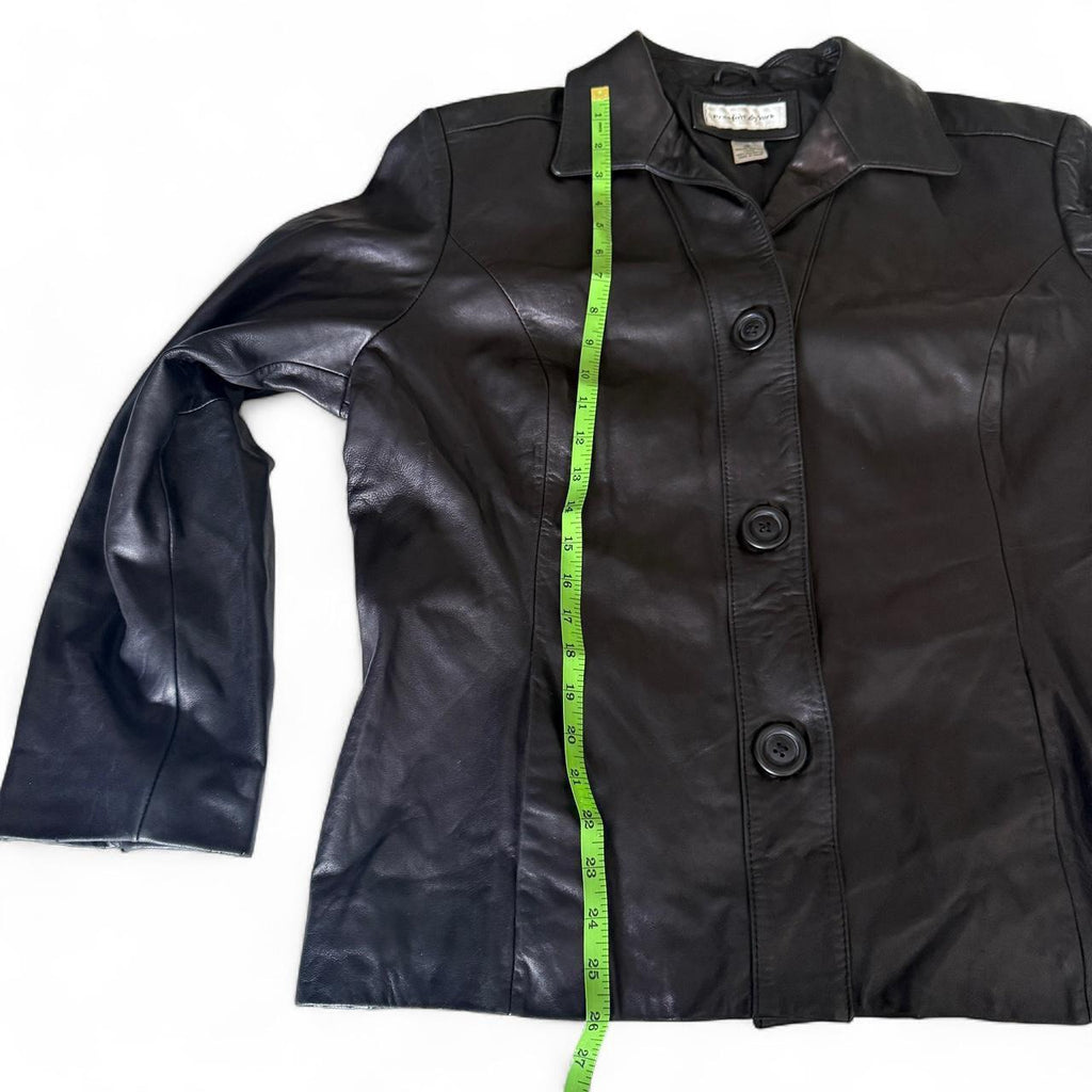 1990’s Genuine Lamb Skin Preston & York Leather Jacket