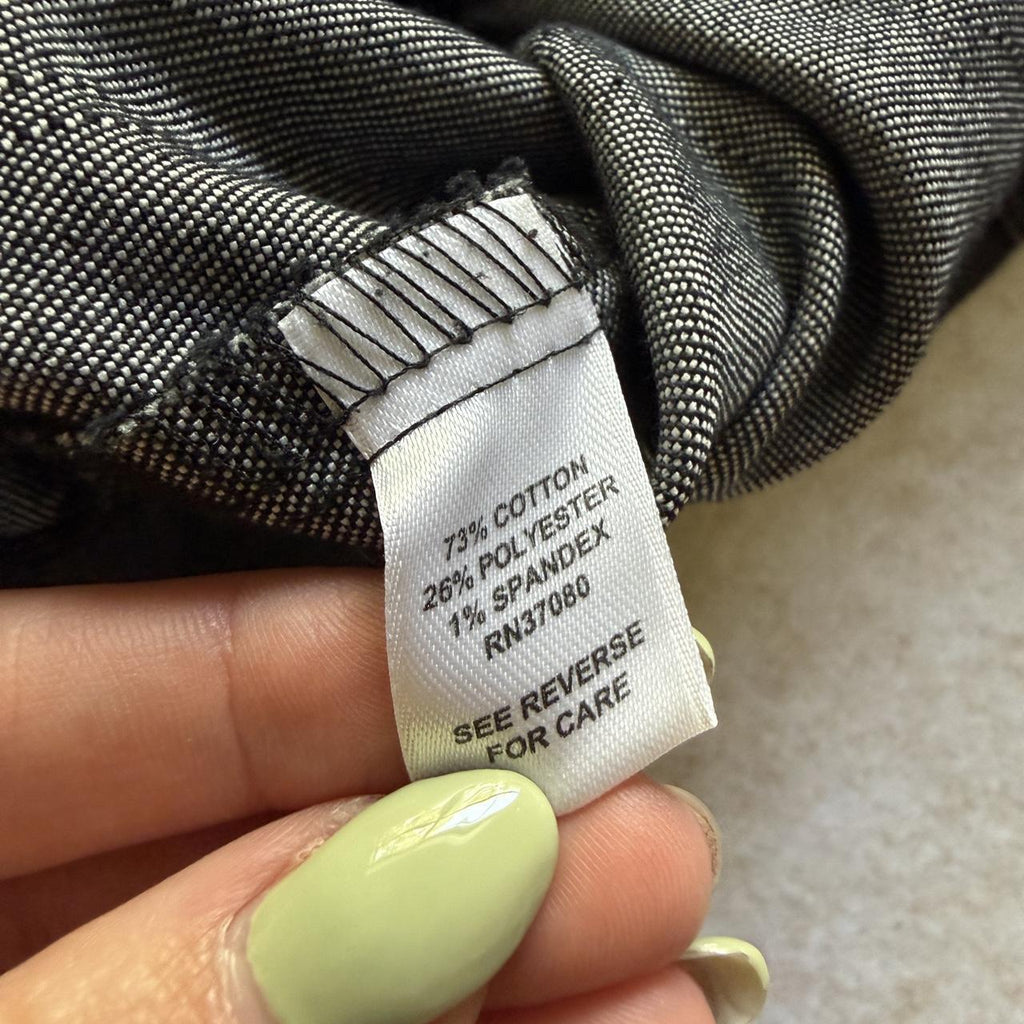 Cato Beaded Sparkly Y2K Inspired Denim Jacket Button Detail