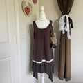 Lane Bryant Bella Swan 2000s Layered Relaxed Fit Sleeveless Tank Top 14/16W