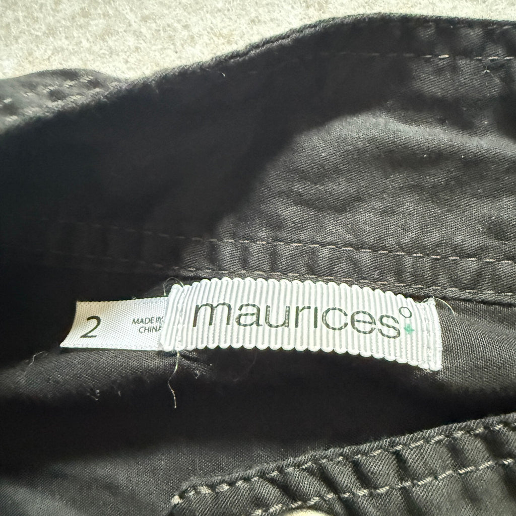 thriftalina Maurices Lightweight Fall Layering Jacket Cozy Bella Swan Girly Button Detail
