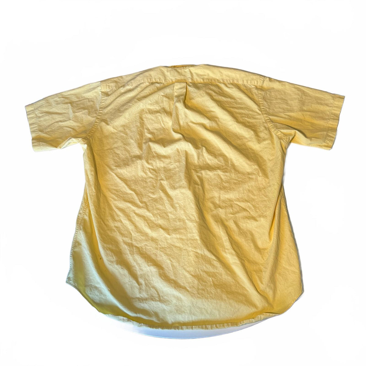 Polo Ralph Lauren Blake Fit Yellow Oxford Short Sleeve Button Down Sz L