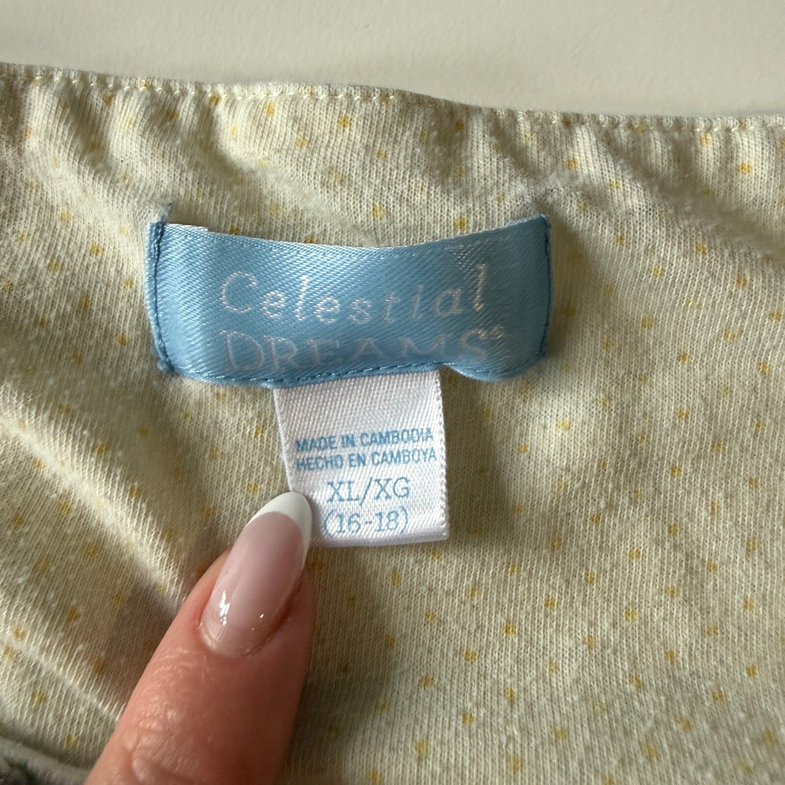 Celestial Dreams XL (16-18) Light Green Romantic Coquette Lace Nightgown
