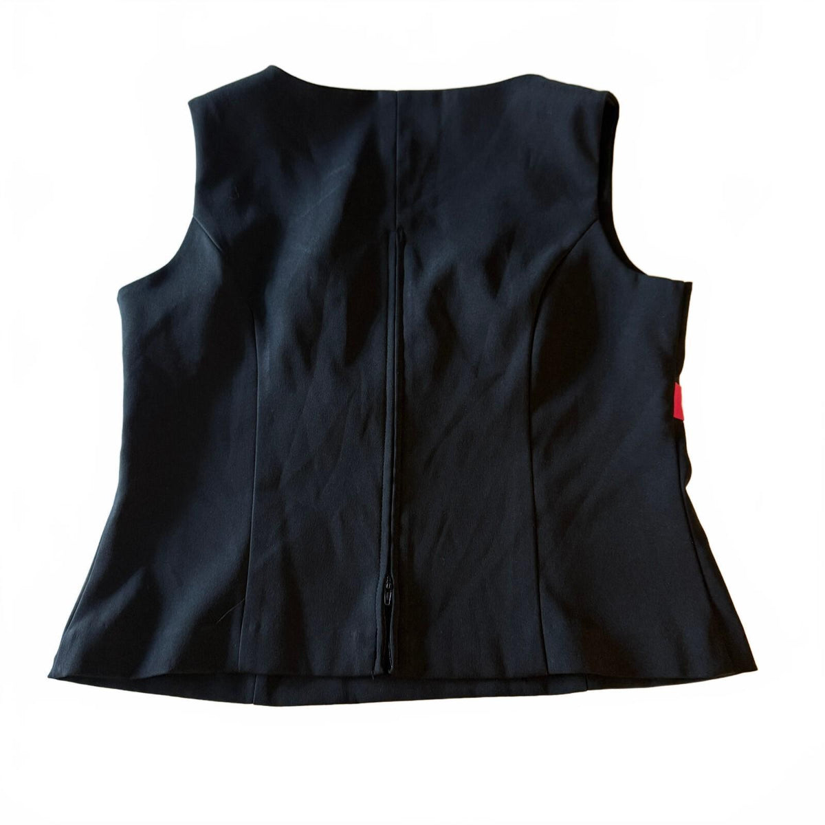 Suits Us Vintage Paper Tag Sleeveless Bow Detail Blouse Coquette Feminine Girly