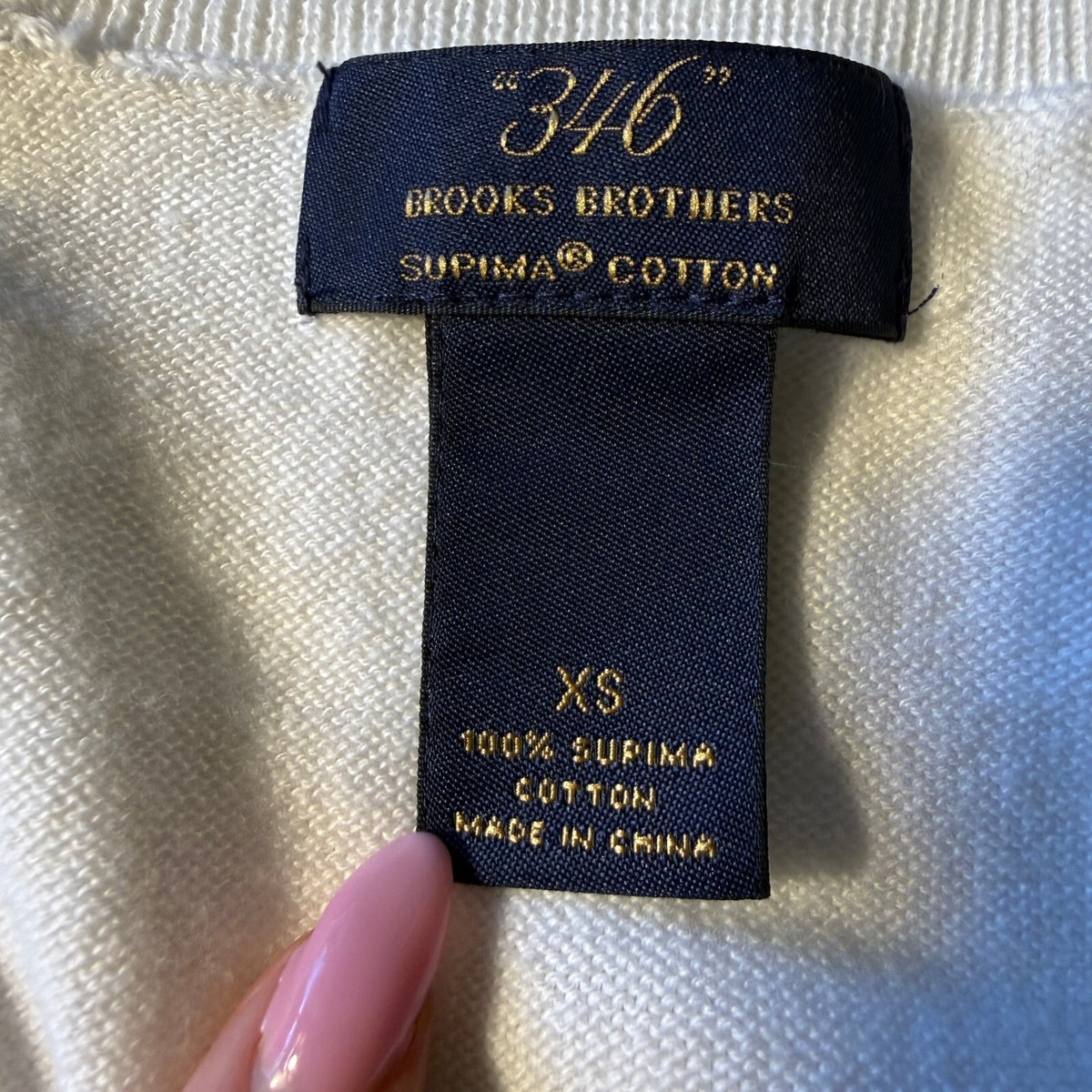 Brooks Brothers 346 Supima Cotton Pink Argyle Back to School Preppy Sweater Vest