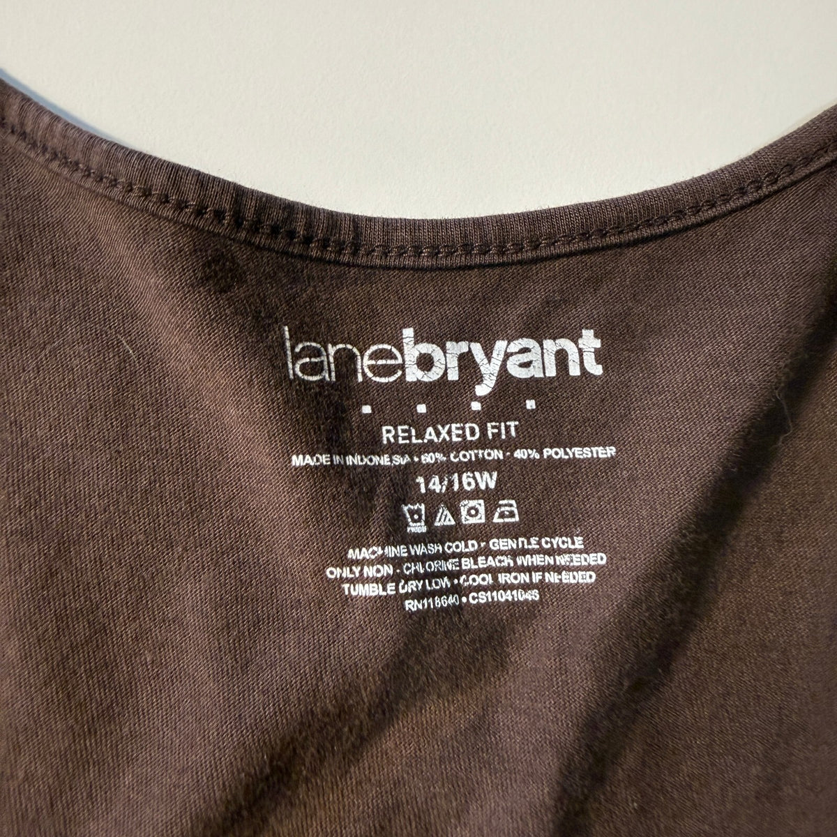 Lane Bryant Bella Swan 2000s Layered Relaxed Fit Sleeveless Tank Top 14/16W