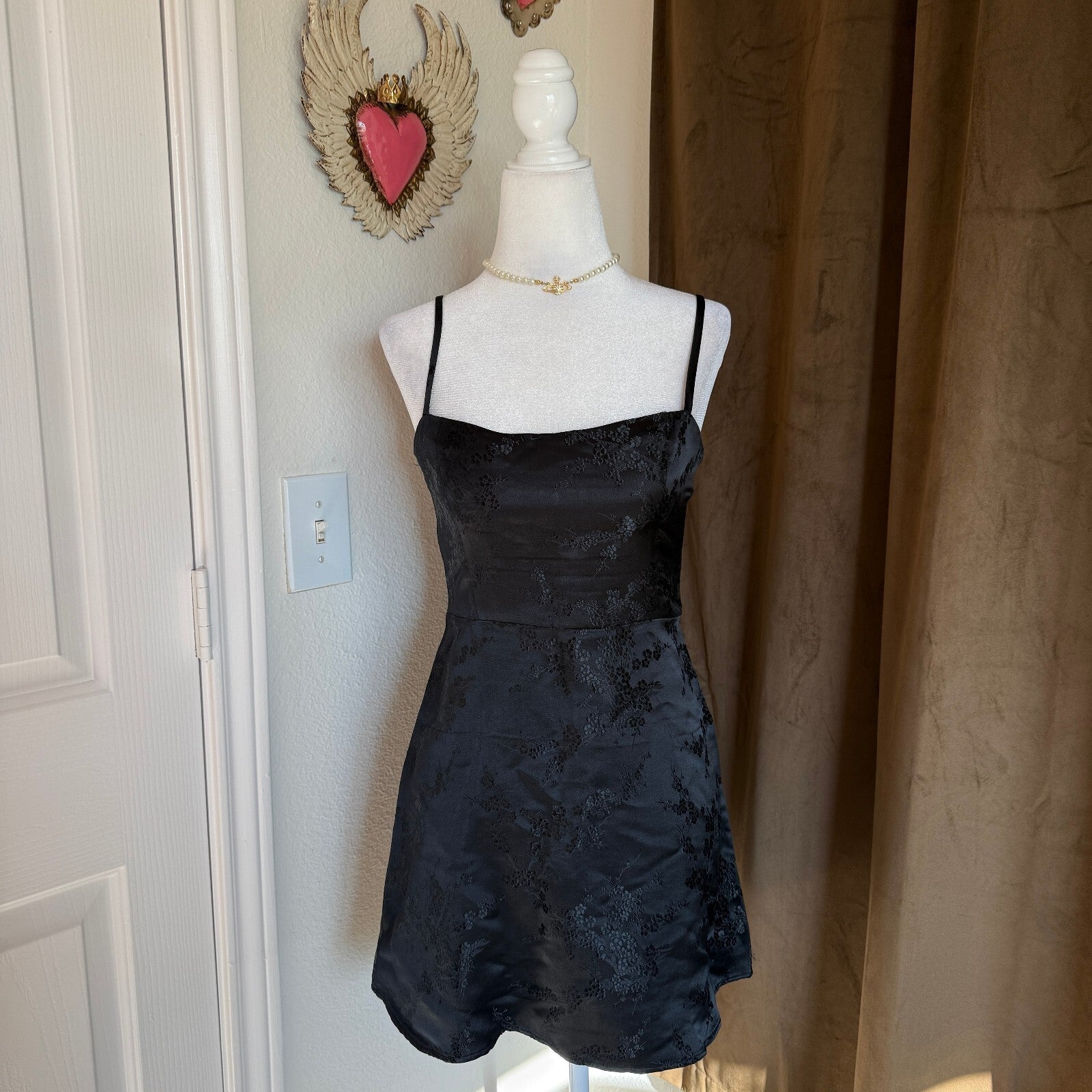 Realisation Par Jacquard Emile Mini Dress SIze Small Silk Shibuya Pattern