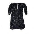 Wilfred by Aritzia Casanova Polka Dot Mini Dress Quiet Luxury Office Date Night