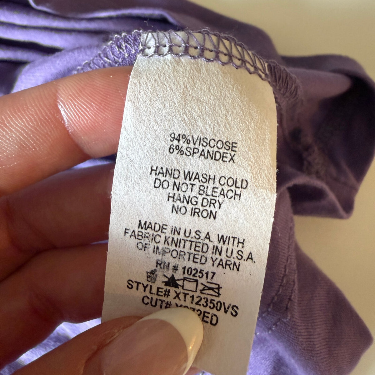 Soprano Clothing Early 2000s Purple Babydoll Top