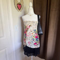 Floral Print Convertible Scarf Top in Lightweight Fabric