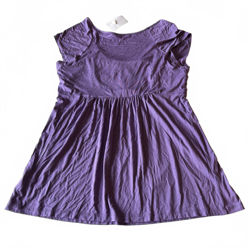 Soprano Clothing Early 2000s Purple Babydoll Top