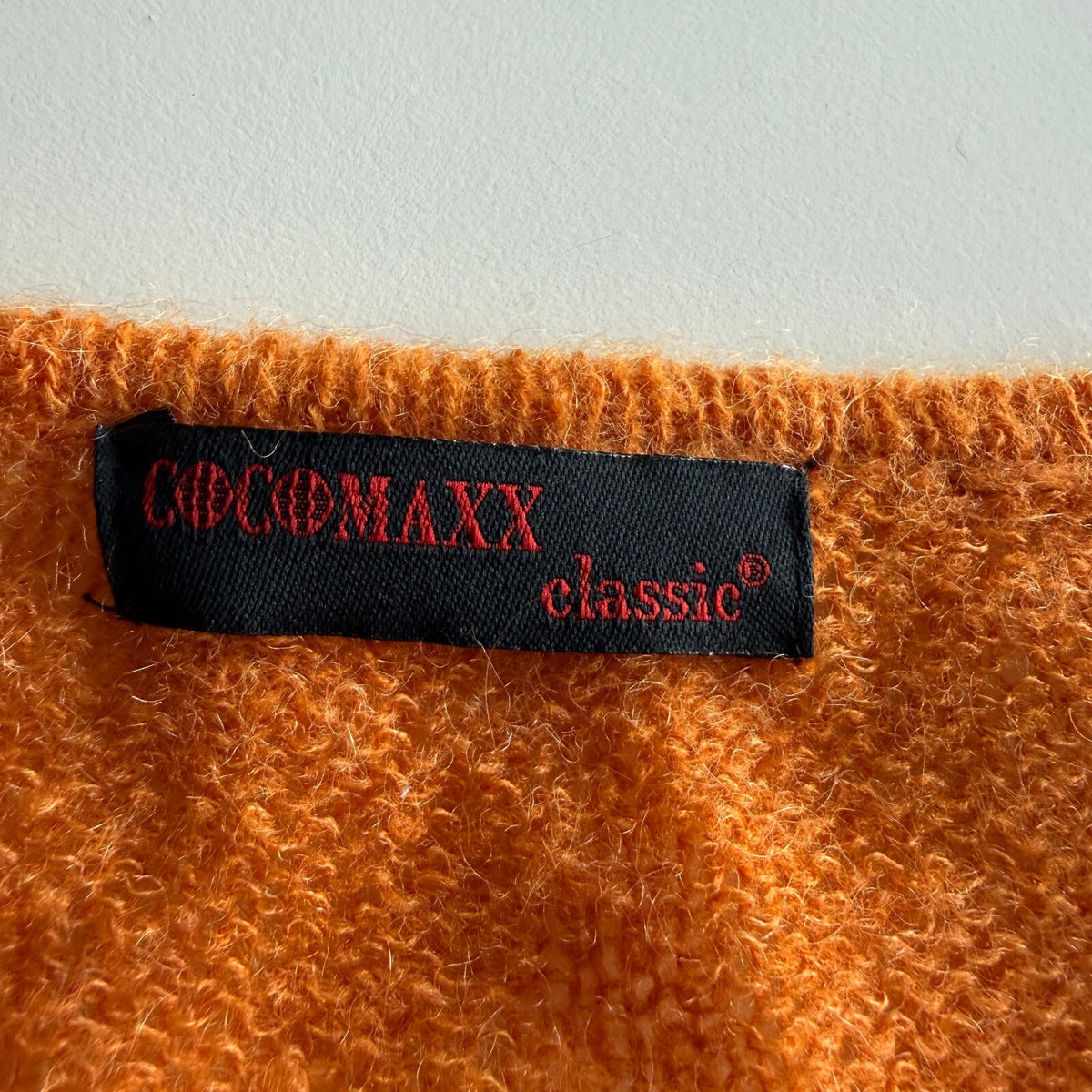 Vintage Mohair Wool Celestial Embroidered Wrap Sweater Whimsigoth Witchy