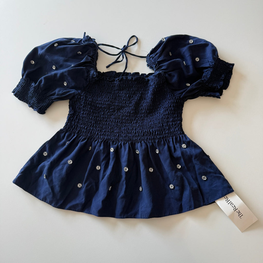 Hill House Jewel Matching Sequin Puff Sleeve Viral Set XS NWT from TheRealReal