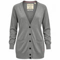 thriftalina Jack Wills Cozy Preppy Cashmere Blend Fall Longline Boyfriend Cardigan US Size 6