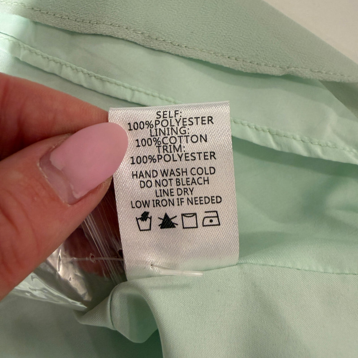 Lalavon Turquoise Mermaid Light Blue Frilly Floral Neckline Coquette Tank Top