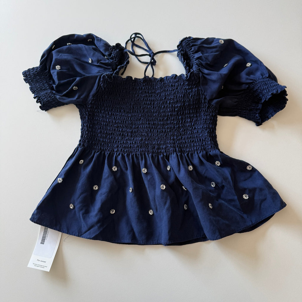 Hill House Jewel Matching Sequin Puff Sleeve Viral Set XS NWT from TheRealReal