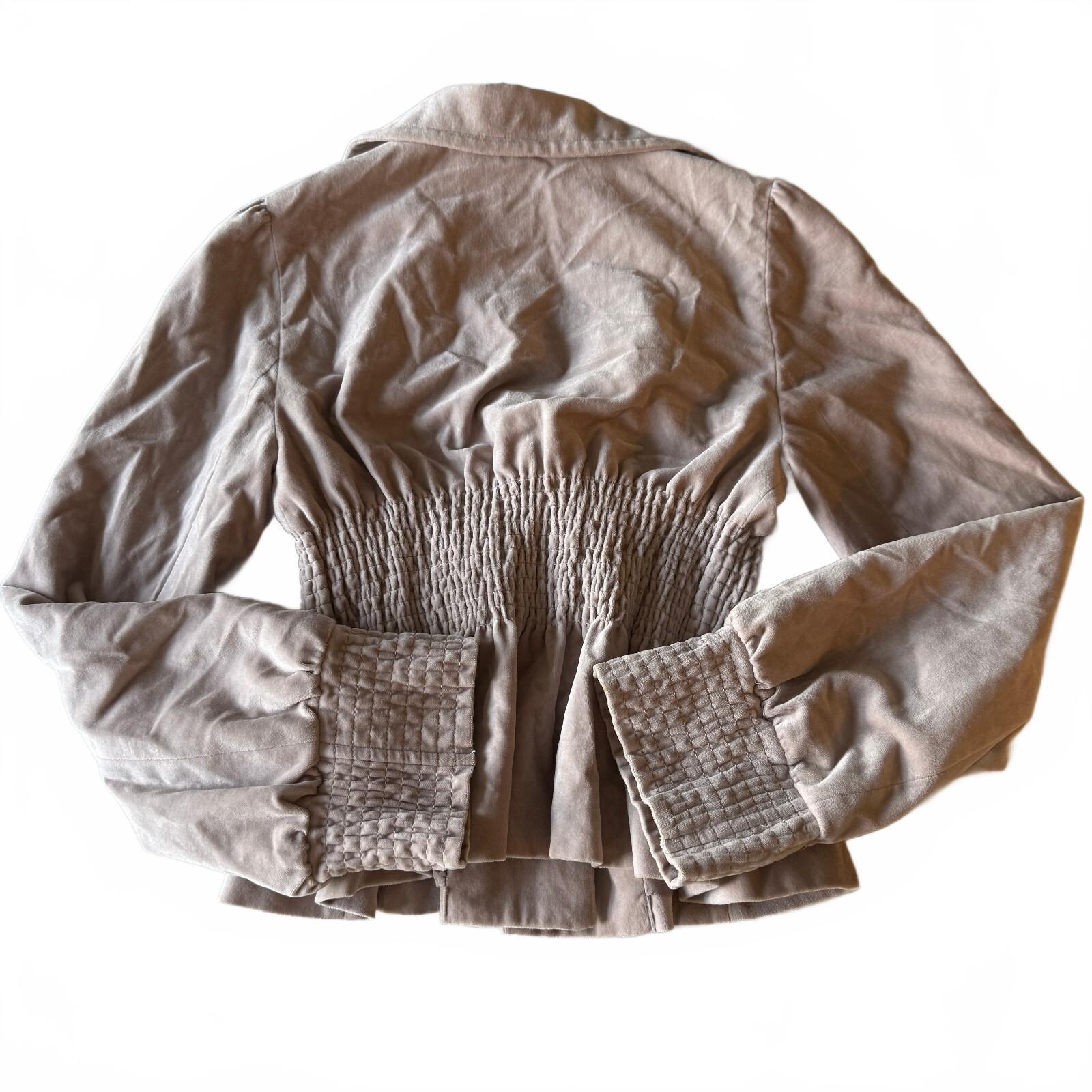 Elevenses Anthropologie Silk Lined Lightweight Layering Jacket Dusty Rose Pink