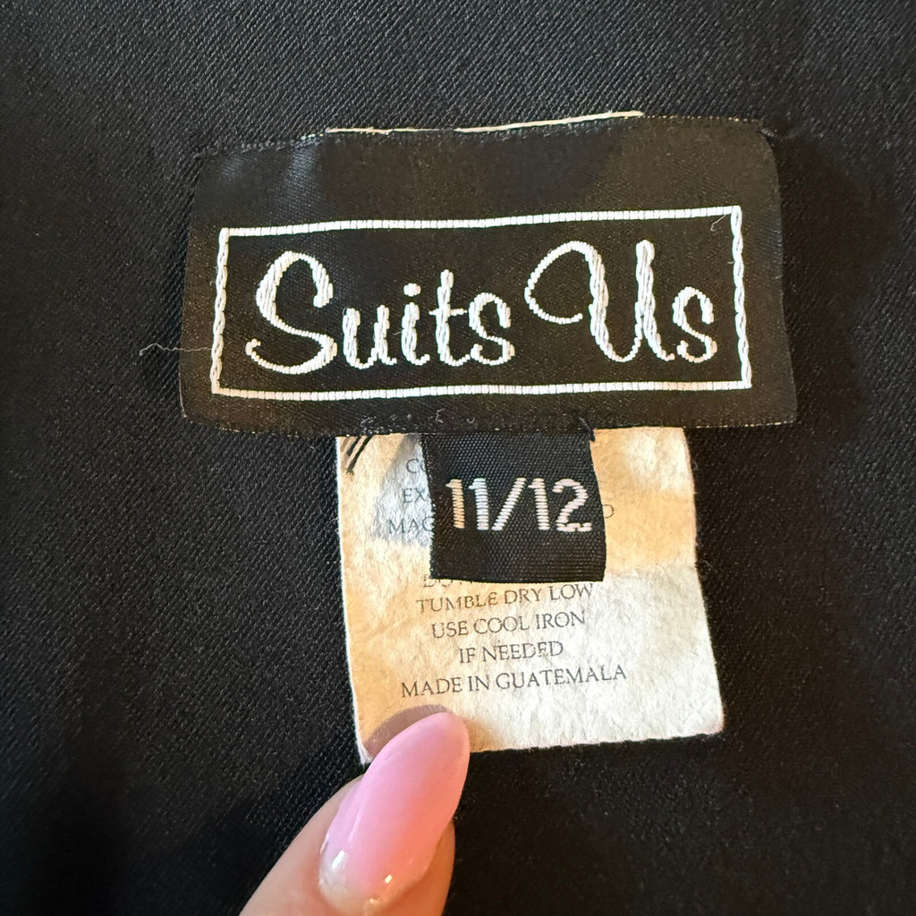 Suits Us Vintage Paper Tag Sleeveless Bow Detail Blouse Coquette Feminine Girly