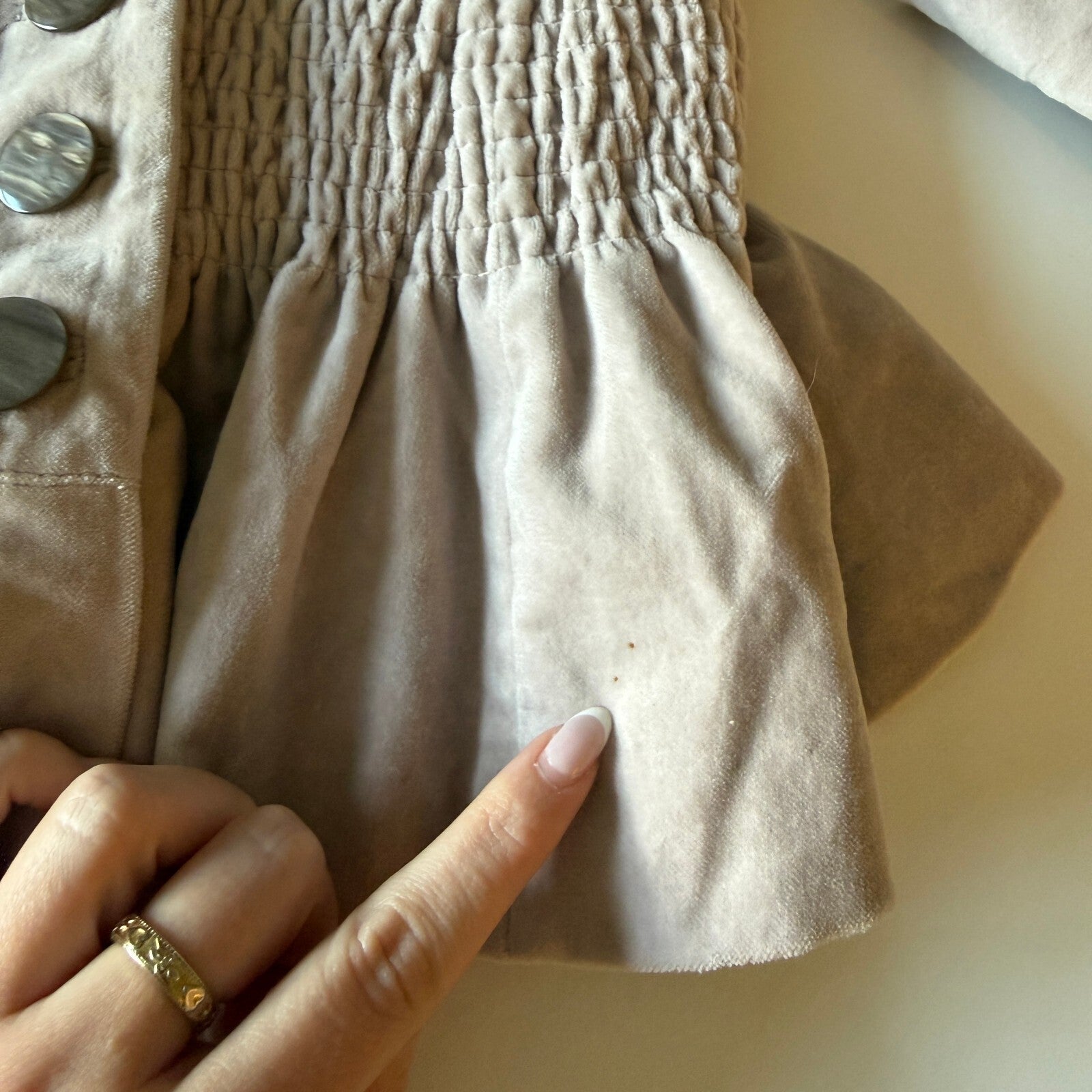 Elevenses Anthropologie Silk Lined Lightweight Layering Jacket Dusty Rose Pink